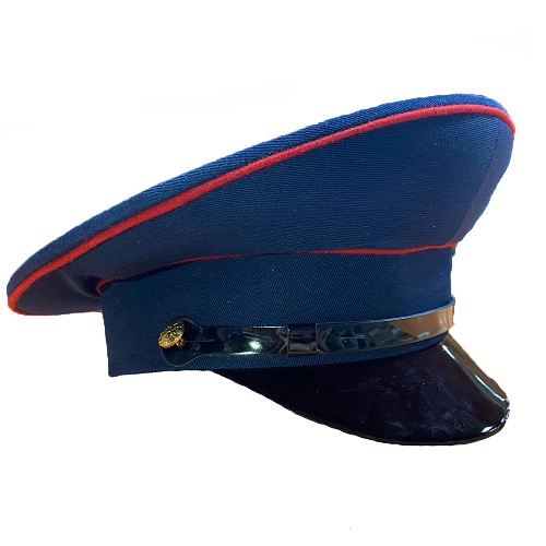 Фуражка синяя с красным кантом (СК)