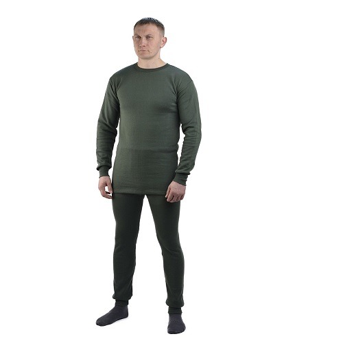 Белье трикотажное с начесом мужское